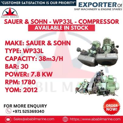 SAUER & SOHN - WP33L - COMPRESSOR