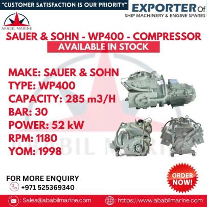 SAUER & SOHN - WP400 - COMPRESSOR