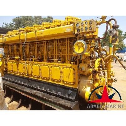 SKL -  8NVD48 A2 - COMPLETE ENGINE - STD CRANKSHAFT - CYLINDER BLOCK - BED PLATE 