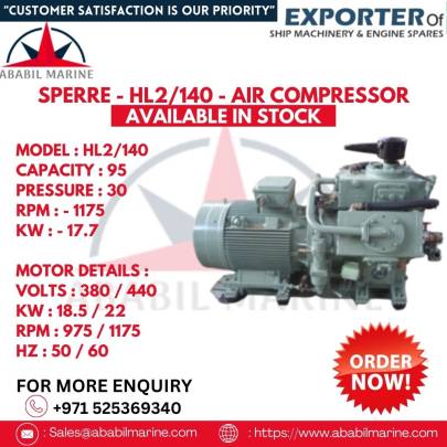 HL2/140 - SPERRE - AIR COMPRESSOR .