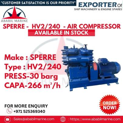 SPERRE - HV2/240- AIR COMPRESSOR 