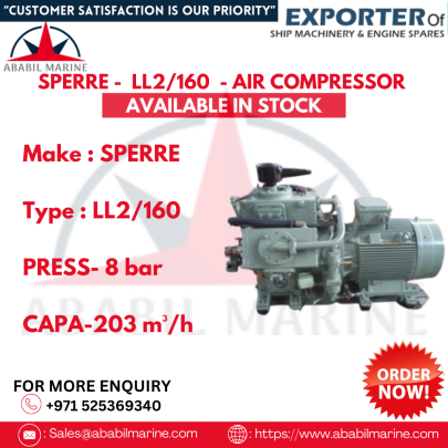 SPERRE -  LL2/160  - AIR COMPRESSOR 