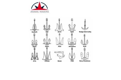 STOCKLESS - AC-14 - ANCHORS - 16500 KGS