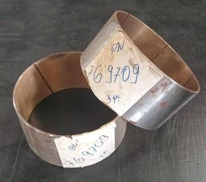 Sleeve Bearing with 192.4mm OD and 96mm Length for Track Roller Frame