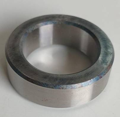 Steel spacer with 50.80mm outer diameter used for additional stretching length  on the fan camshaft