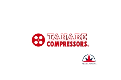 TANABE - H63, H64, H264 - AIR COMPRESSOR - SPARES - VALVE FLANGE (2ND. STAGE)- S3-5595