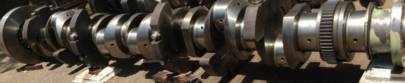 WARTSILA 8R32 CRANKSHAFT CYLINDER BLOCK & BED PLATE
