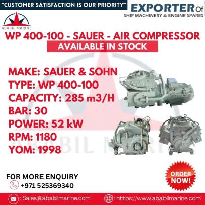 WP 400-100 - SAUER - AIR COMPRESSOR