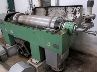 Westfalia AD 0509 decanter centrifuge, 316SS.
