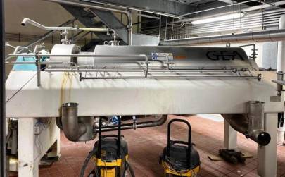 Westfalia CB 458-00-30 sanitary decanter centrifuge, 316SS.