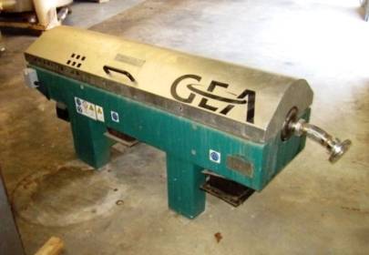 Westfalia CD 205-00-32 decanter centrifuge, 316SS