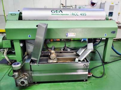 Westfalia RCC 495-05-30 tricanter centrifuge, 316SS.